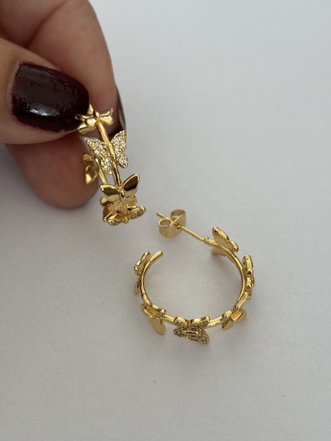 ARO MARIPOSA DORADO - comprar online
