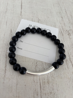 PULSERA KOKO ELASTIZADA PLATA en internet
