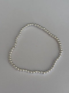 PULSERA ELASTIZADA BOLITA 3Mm en internet