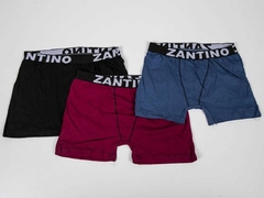 PACK X 12 BOXER ZANTINO LISO O RAYADO (SEGUN STOCK) $17.000