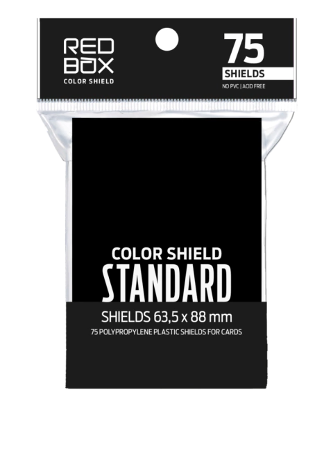 Shield Black: STANDARD 63,5x88mm