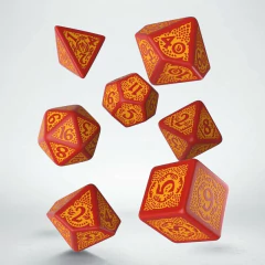 Kit de Dados: Dragon Slayer - Red & Orange (Q Workshop)