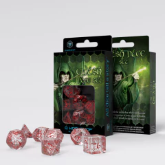 Kit de Dados: Elvish - Translucent & Red (Q Workshop) - comprar online