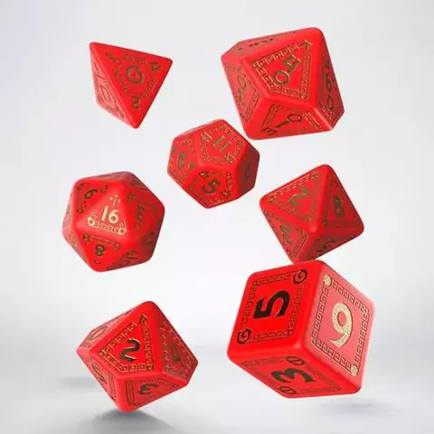 Kit de Dados: Runequest - Red & Gold (Q Workshop)