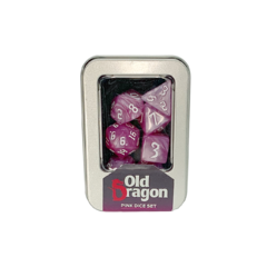Kit de Dados: Old Dragon - Pink