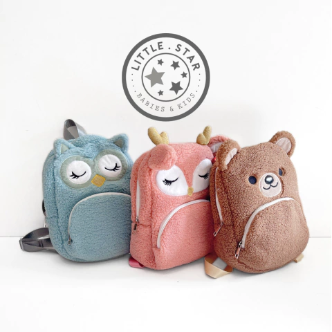 Mochila de peluche animales