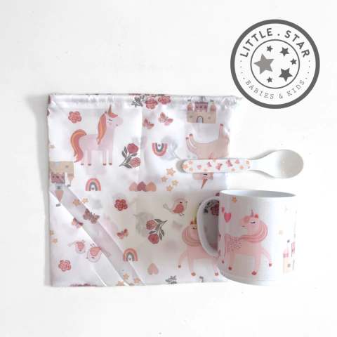 Set taza y cuchara