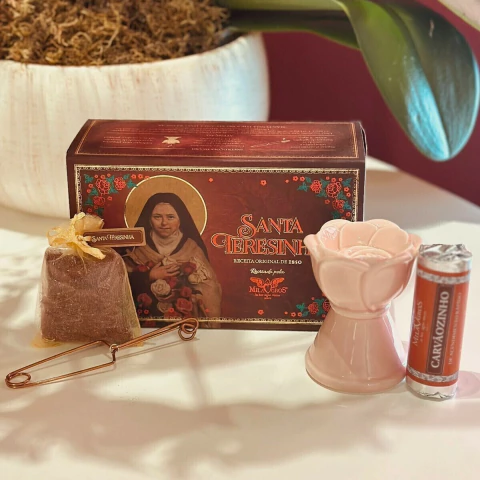 kit incenso Santa Teresinha de Lisieux - comprar online