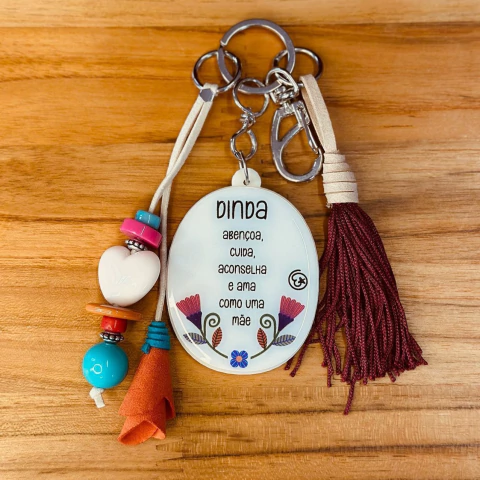 Chaveiro Colorido - Dinda - comprar online