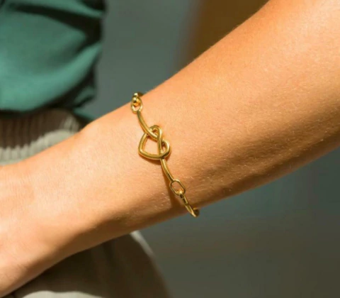 Bracelete de coração - comprar online