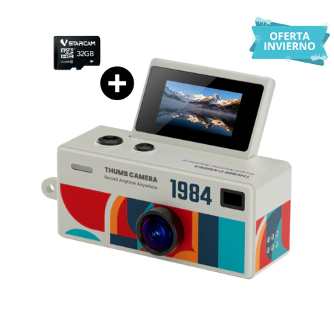 Mini Cámara Digital Retro RV030