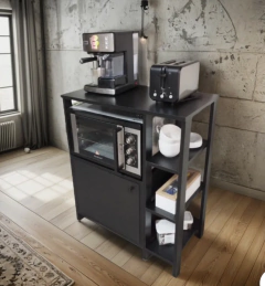 Mueble coffee estación de café, vajillero. Se entrega armado Envio gratis rosario o funes - Budaladeco