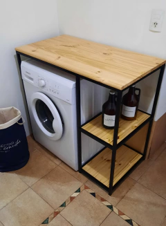 LAUNDRY MUEBLE LAVARROPAS INDUSTRIAL. Se entrega armado. Envios gratis Rosario o Funes - Budaladeco