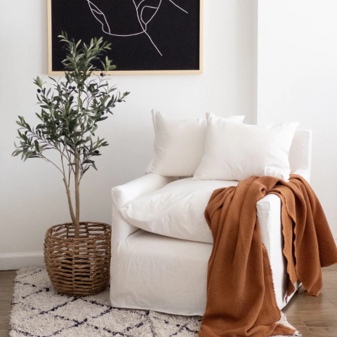 Butaca Rio con funda de tussor - comprar online