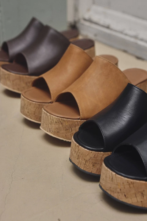 Sandalia Alta Maceio Cuero - comprar online