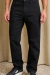 Jean Taverniti Clásico Recto Rígido Negro para Hombre Art. 1428705