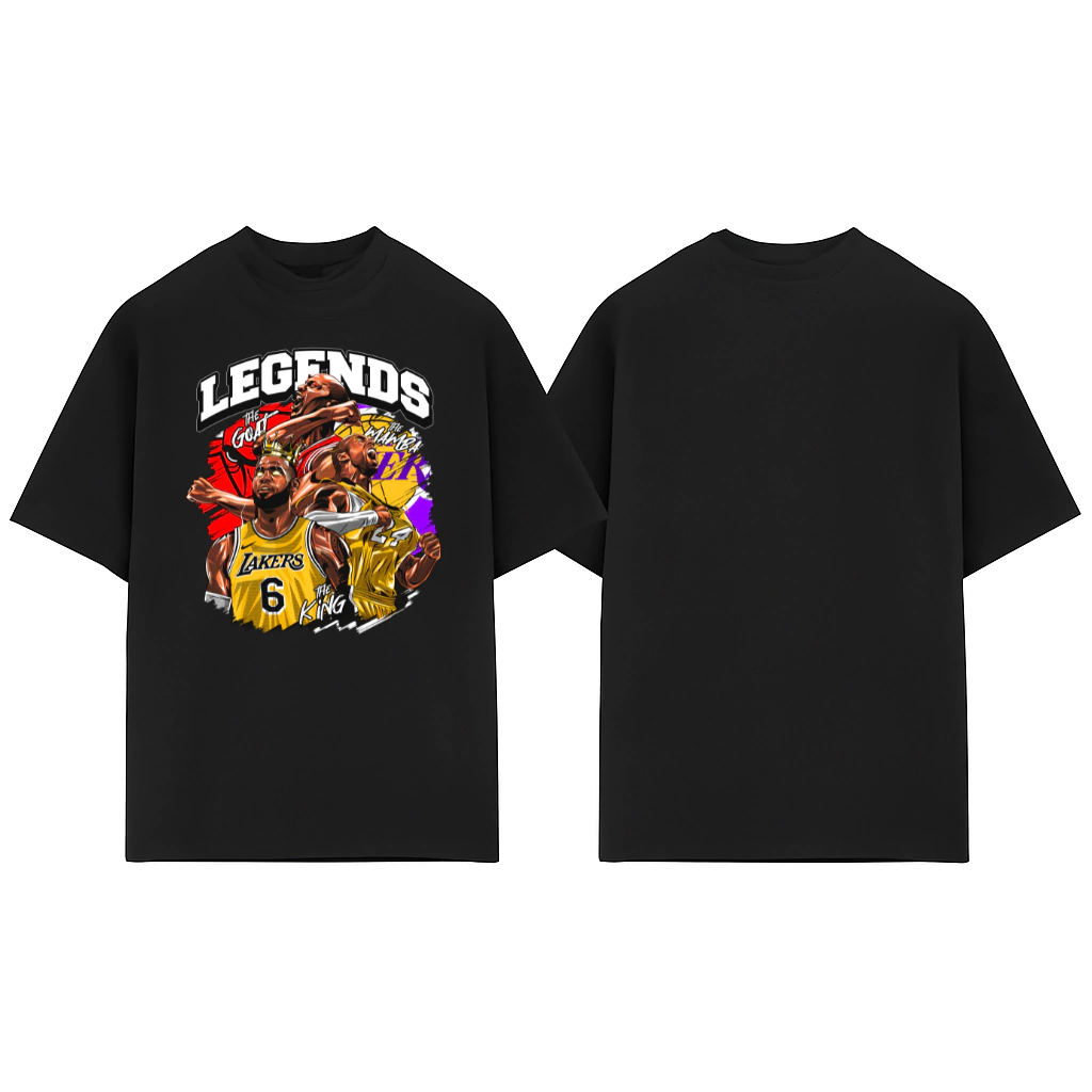 Camiseta Oversized Legends