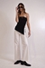Top Minimal Asimétrico Negro - tienda online