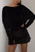 Velvet Dress Black - Damonté