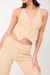 Top Chaleco Tini Nude - tienda online