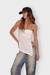 Top Minimal Asimétrico Offwhite en internet