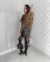 SAIA EM MATERIAL SINTÉTICO COM ZÍPER - Closet Mabelle