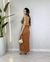 SAIA MIDI EM LINHO COM FENDA - loja online