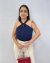 REGATA COM GOLA NÓ LARA - comprar online