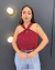 REGATA COM GOLA NÓ LARA - Closet Mabelle