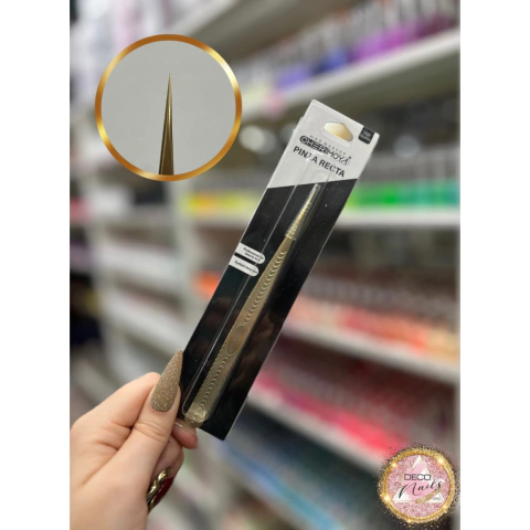 Pinza de pestaña cherimoya recta #003