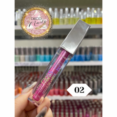 Labial/ lip gloss con brillo #02