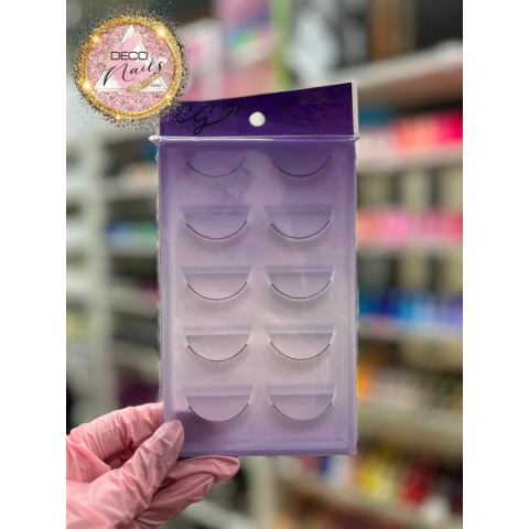 Pestañas de práctica city girl