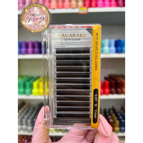 pestañas tecnológicas Nagaraku 0.07D 11mm 3D