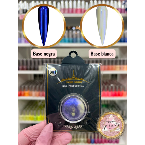 polvo cromo camaleon #001 paris nigth