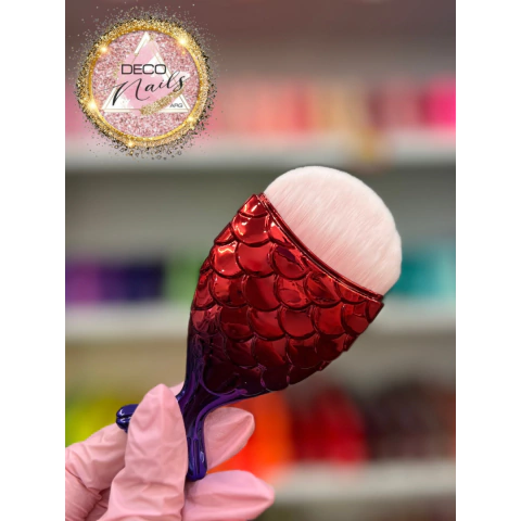 Brocha Quita Polvo cola sirena