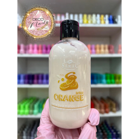Crema exfoliante Sarac naranja 250cc