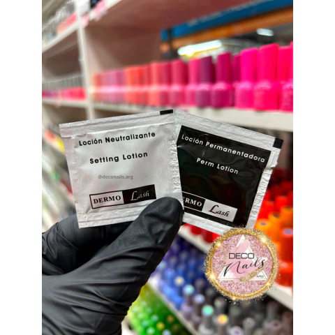 paso 1 y 2 Dermo lash pestaña