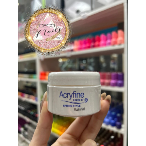 Polímero flash pink Acryfine 30Gr