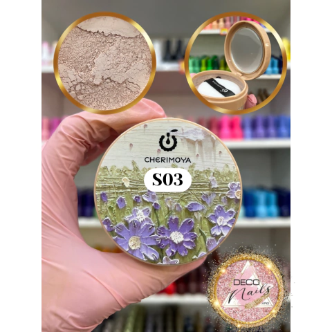 polvo suelto facial fino cherimoya #S03