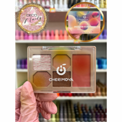 sombra de ojos y rubor cherimoya #01