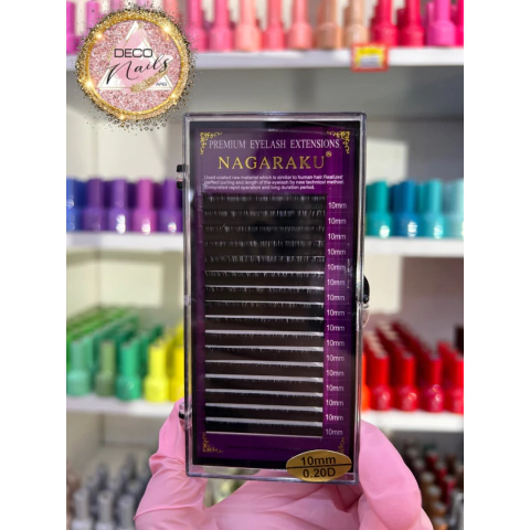 pestañas nagaraku 10mm 0.20D