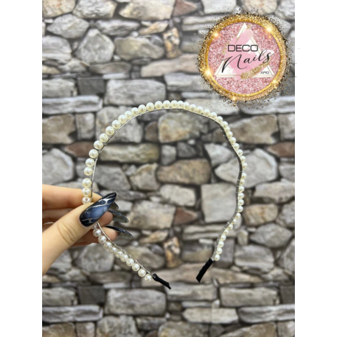 Vincha para el Cabello perlas #02