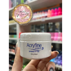 Polímero Shiny beige Acryfine 30Gr