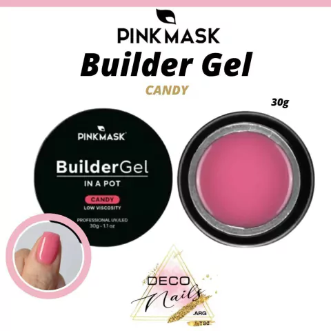 Gel de Construccion Pink Mask Candy