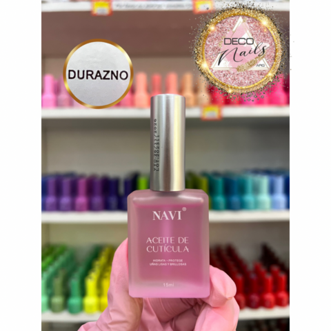 aceite de cuticulas Navi 15ml durazno
