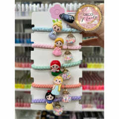 Pack de Colitas para el pelo princesas x5