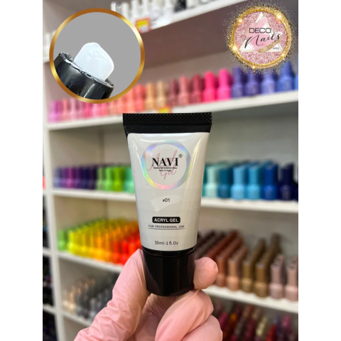 Polygel Navi 30ml #01 via lactea