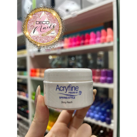 Polímero Shiny peach Acryfine 30Gr