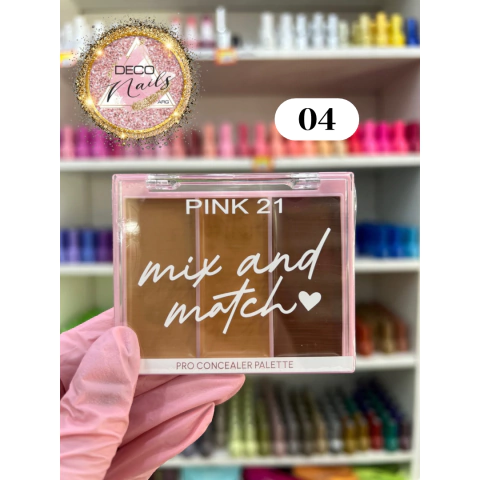 Paleta contorno pink 21 #004