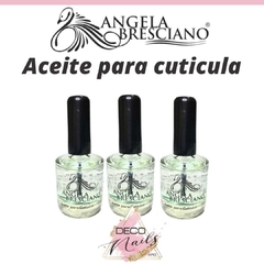 Aceite De Cuticula Angela Bresciano Vainilla en internet